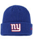 Фото #1 товара Youth Boys Royal New York Giants Prime Cuffed Knit Hat