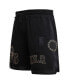 Men's Black Philadelphia 76ers Shorts 2XL - фото #3