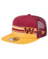 Men's Burgundy/Gold Washington Commanders Half Stripe Trucker 9FIFTY Snapback Hat