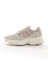 Фото #2 товара adidas Originals Falcon trainers in taupe beige