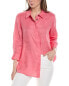 Фото #1 товара Tyler Böe Dora Linen Shirt Women's Pink M