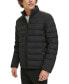 Фото #4 товара Men's Quilted Full-Zip Stand Collar Puffer Jacket