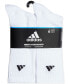 Men's Cushioned Athletic 6-Pack Crew Socks