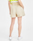 Фото #4 товара Women's Paperbag-Waist Belted Shorts, Created for Macy's
