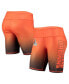 Women's Orange Cleveland Browns Gradient Biker Shorts