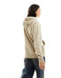 Calvin Klein Jeans unisex seasonal monogram logo regular hoodie in multi Plaza Taupe/Acid, 2XL - фото #6