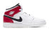 Фото #3 товара Кроссовки мужские Jordan Air Jordan 1 Mid GS 554725-116 Бело-красные