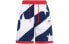 Фото #1 товара Шорты мужские Nike USA Trendy CK6312-492 со звездно-полосатым флагом, синий-белый