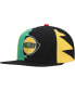 Фото #1 товара Men's Black LA Galaxy Historic Logo Since '96 Jersey Hook Snapback Hat