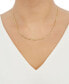 ფოტო #2 პროდუქტის Fine Curb Link 18" Chain Necklace in 14k Gold