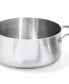 Фото #5 товара Mira Tri-Ply Stainless Steel 11" Stock Pot with Lid