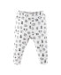 ფოტო #2 პროდუქტის Baby Boy or Baby Girl Pants Set, 5 Pack, Grey Safari Animals