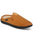 Фото #1 товара Men's Microsuede Hoodback Slipper