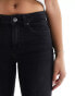 Фото #6 товара ONLY Blush mid waist skinny jeans in black