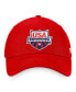 Фото #1 товара Men's Red USA Swimming Adjustable Hat