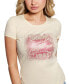 Фото #4 товара Women's Crewneck Logo Short-Sleeve T-Shirt