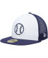Фото #2 товара Men's White, Navy Milwaukee Brewers 2023 On-Field Batting Practice 59FIFTY Fitted Hat