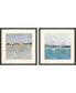 Фото #1 товара Gentle Horizon I Framed Art, Set of 2