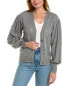 Фото #1 товара Scott & Scott London Bobble Wool & Cashmere-Blend Cardigan Women's Grey Xs