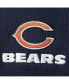 Фото #9 товара Men's Navy Chicago Bears Logo Maverick Thermal Henley Long Sleeve T-shirt