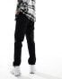 Фото #3 товара Another Influence relaxed fit tapered cargo trousers with ankle toggle in black