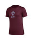 Women's Burgundy Colorado Rapids AEROREADY Club Icon T-shirt