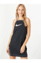 Фото #2 товара Платье спортивное Nike Sportswear Swoosh женское черное CNG-STORE