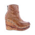 Фото #1 товара Bed Stu Nadea F328020 Womens Brown Leather Zipper Casual Dress Boots