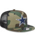 Фото #2 товара Men's Camo Dallas Cowboys Main Trucker 9FIFTY Snapback Hat