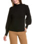 Фото #1 товара Rebecca Taylor Rib Mock Neck Wool & Cashmere-Blend Sweater Women's Xs