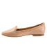 Фото #4 товара Trotters Hannah T2270-130 Womens Beige Narrow Leather Loafer Flats Shoes