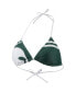 Women's Green Michigan State Spartans Wordmark Bikini Top