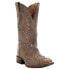 Фото #2 товара Corral Boots Wire Embroidered Square Toe Cowboy Mens Brown Casual Boots A3532