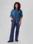 High Rise '70s Flare Cargo Jeans