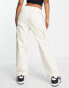 Napapijri m-earth cargo trousers in off white Белый, M - фото #2