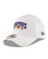 ფოტო #2 პროდუქტის Men's White Phoenix Suns 2022 NBA Playoffs Arch 39THIRTY Flex Hat