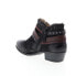 Фото #12 товара Miz Mooz Booker 111265 Womens Black Leather Zipper Ankle & Booties Boots