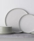 Colortex Stone Stax Dinner Plates, Set of 4