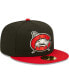 ფოტო #4 პროდუქტის Men's Black Carolina Mudcats Authentic Collection Team Home 59FIFTY Fitted Hat