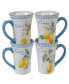 Citron 4-Pc. Mug asst.