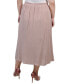 ფოტო #2 პროდუქტის Plus Size Knee Length A-Line Skirt