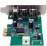 Фото #6 товара Kontroler StarTech PCIe x1 - 2x FireWire 800 + 1x FireWire 400 (PEX1394B3LP)