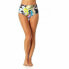 Фото #2 товара Anne Cole - Women's Fold Over High Waist Shirred Bikini Swim Bottoms - S Multi