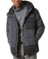 Men's Halifax Fabric Blocked Quilted Hooded Trucker Jacket