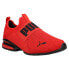 Фото #2 товара Puma Axelion Training Mens Red Sneakers Athletic Shoes 377198-03