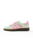 Фото #4 товара adidas Originals Handball Spezial trainers in green and pink