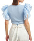 ფოტო #2 პროდუქტის Women's Antoinette Flutter-Sleeve Bodysuit