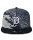 Men's Navy Detroit Tigers Court Sport 9Fifty Snapback Hat Синий - фото #4