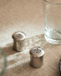 Фото #13 товара Mini steel salt and pepper shaker set