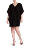 Фото #1 товара Sharagano Women's V-Neck Blouson Dress (Plus Size) Sz. 16W 149313